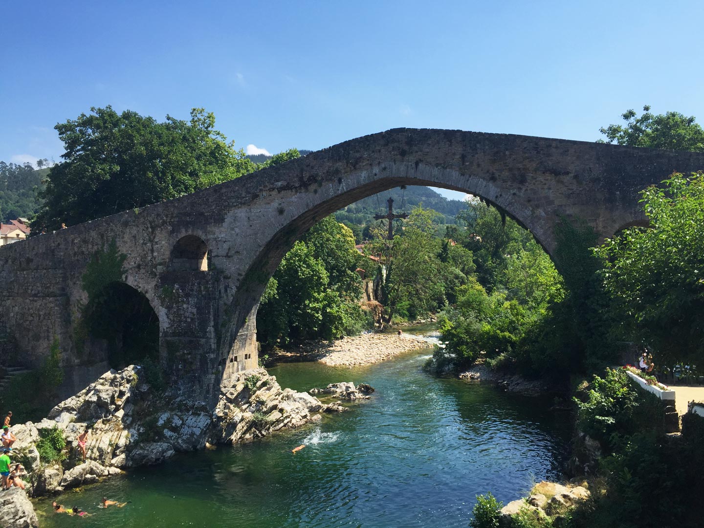  Bridge. Sculpture  . Garden. Garden Maintenance 